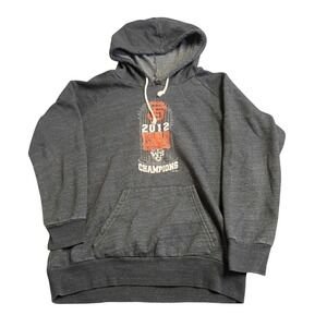 Majestic Threads SF Giants Hoodie Mens XL Gray 2012 World Series Champions MLB